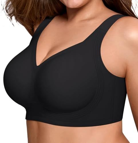 Supportive Wireless Push Up Bra Full Coverage