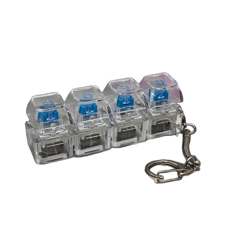 RGB Luminous Decompression Keychain