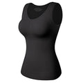 Seamless tummy control sports bra