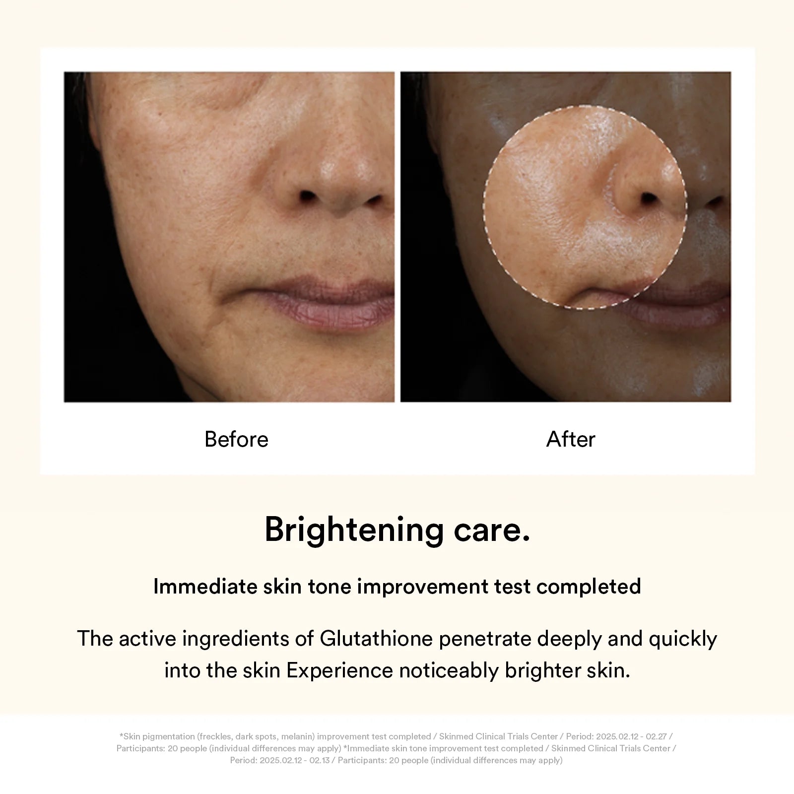 Dark spot collagen wrapping mask Glutathione film