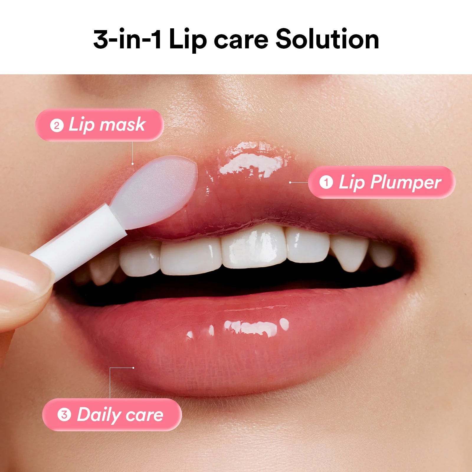 PDRN collagen lip mask Glazed jelly