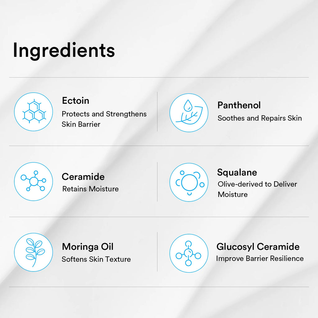 Ectoin Panthenol 11% Moisturizer Barrier Tube