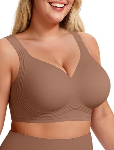 Supportive Wireless Push Up Bra Full Coverage