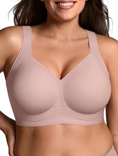 Supportive Wireless Push Up Bra Full Coverage